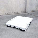 white starlink mini mount with magnetic feet