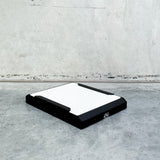 black starlink mini mount with white cover