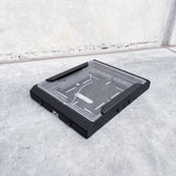 starlink roof rack mount with clear cover and anderson plug