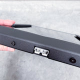 close up on anderson plug fitted to black starlink mini mount