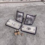 70 Series Landcruiser Facelift Clear Front Corner & Side Indicator Lenses (Pair)