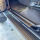 Stainless Steel  Door trims / Sill suit 76 Series & 79 Series Dual Cab LandCruiser